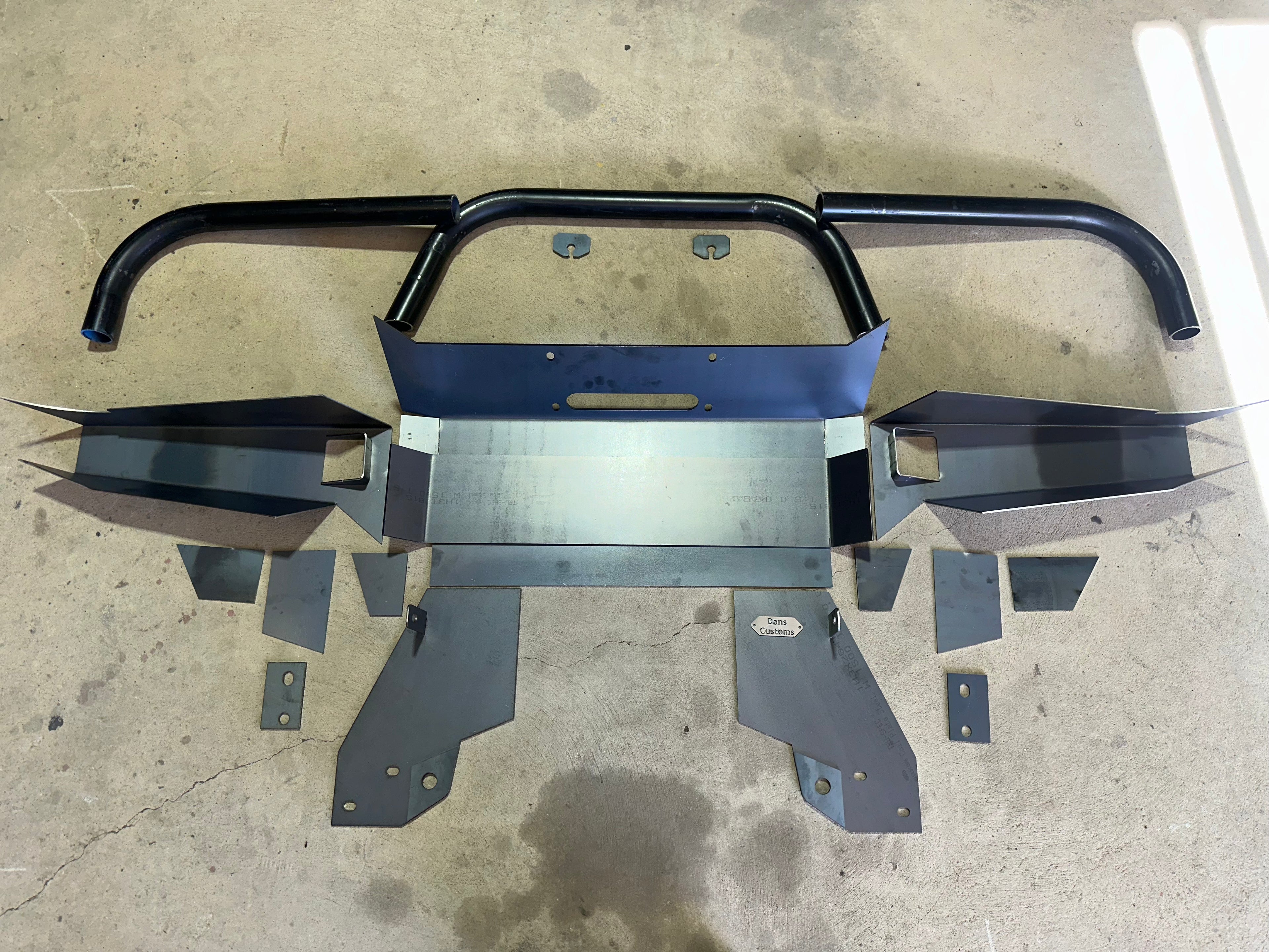 80 Series Bullbar - DIY Flatpack